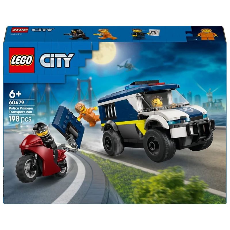 LEGO City Policijas furgons 60479. 198 gab.