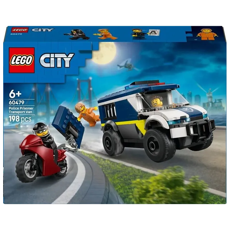 LEGO City Policijas furgons 60479. 198 gab.