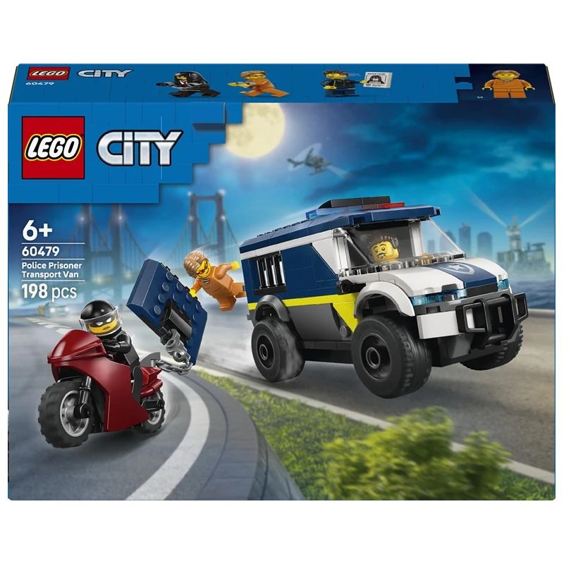 LEGO City Policijas furgons 60479. 198 gab.