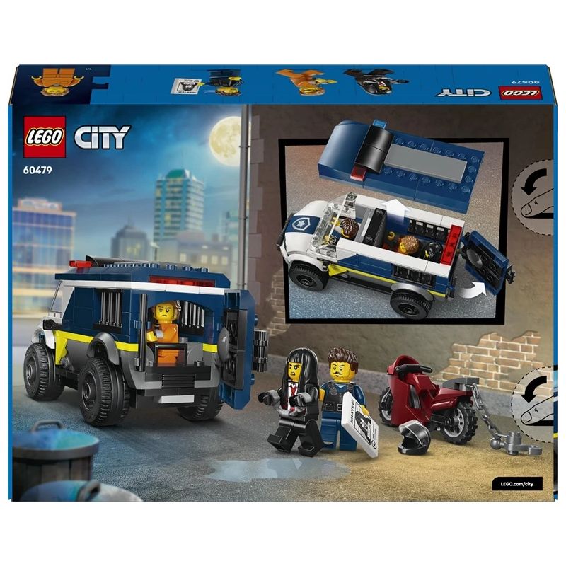 LEGO City Policijas furgons 60479. 198 gab.