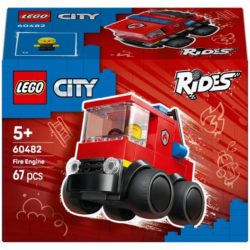 Konstruktors LEGO City kravas automašīna 60482. 67 gab.