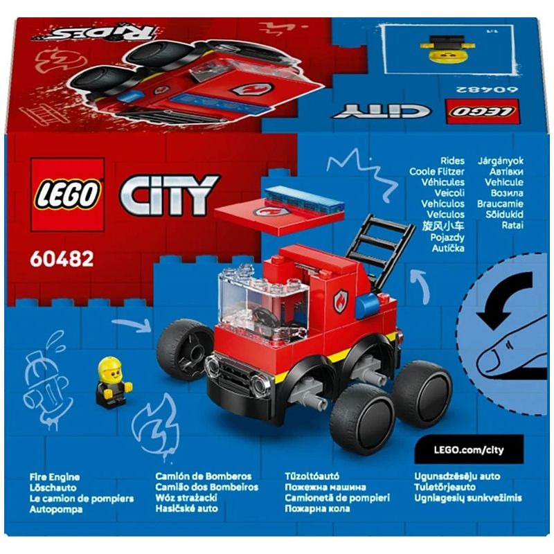 Konstruktors LEGO City kravas automašīna 60482. 67 gab.