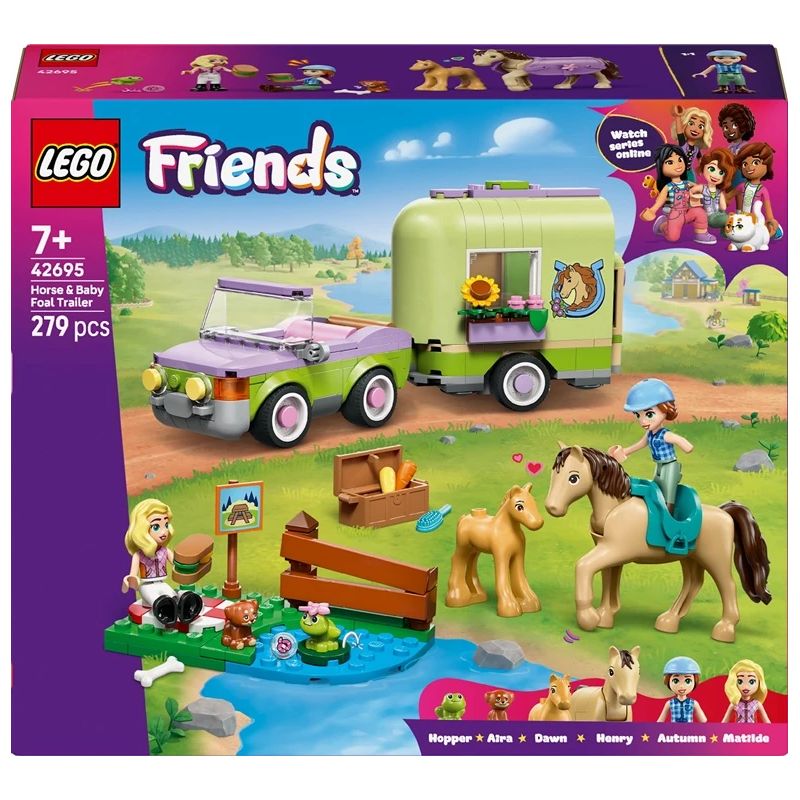 LEGO Friends Zirgu treileris 42695. 279 gab.
