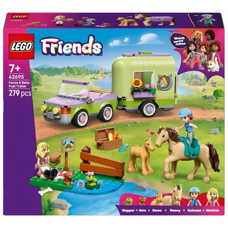 LEGO Friends Zirgu treileris 42695. 279 gab.