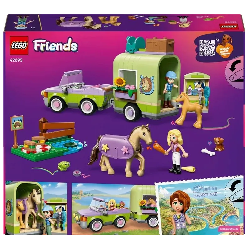 LEGO Friends Zirgu treileris 42695. 279 gab.