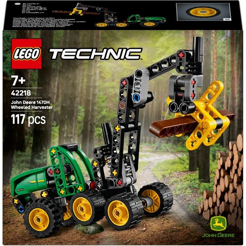 Konstruktors LEGO Technic John Deere 1470H 42218. 117gab.