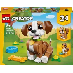 Constr lego cute animals puppy dog 31382