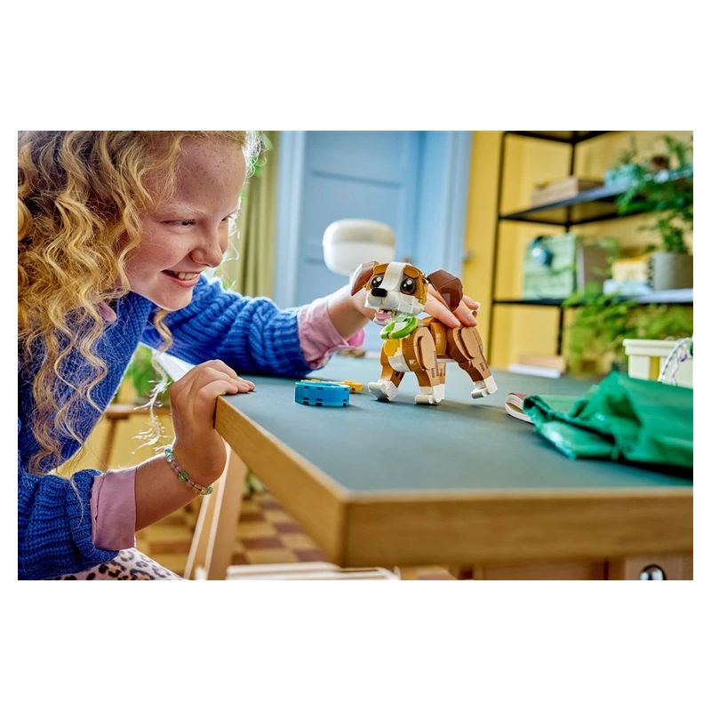 Constr lego cute animals puppy dog 31382