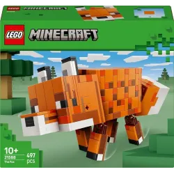 Konstruktorius LEGO Minecraft The Fox 21588. 497 vnt.
