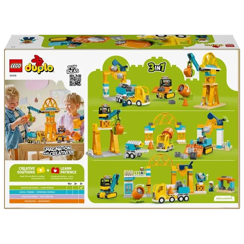 Konstr lego 3-1 constr site vehicl 10476