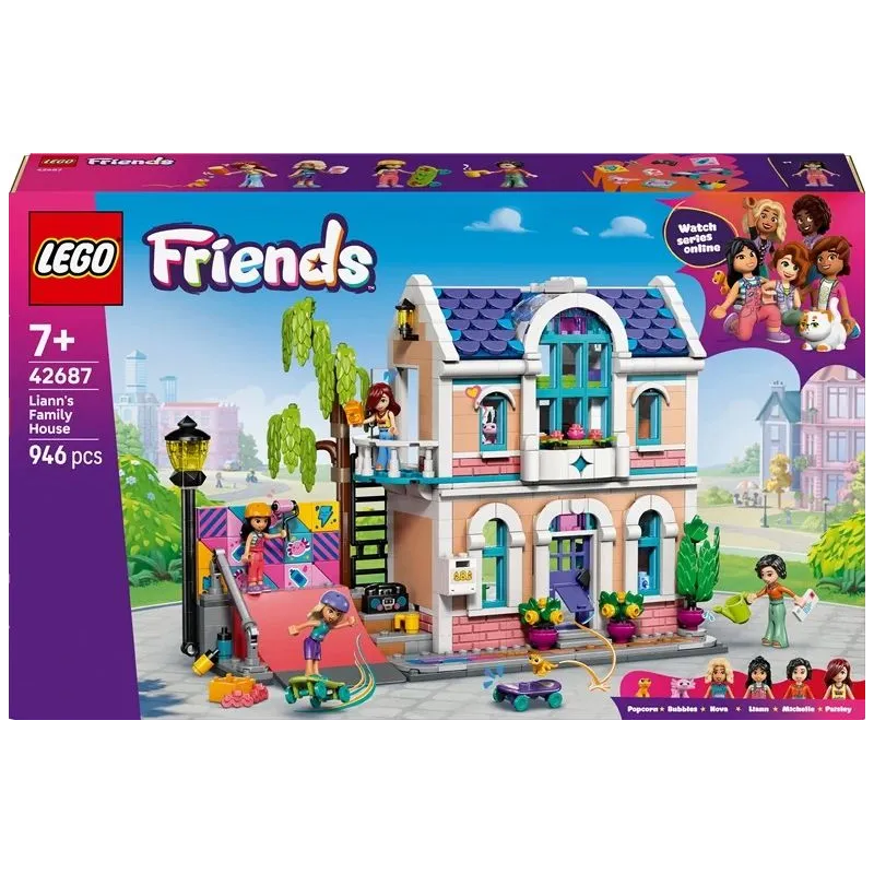 Konstr lego lianns family house 42687