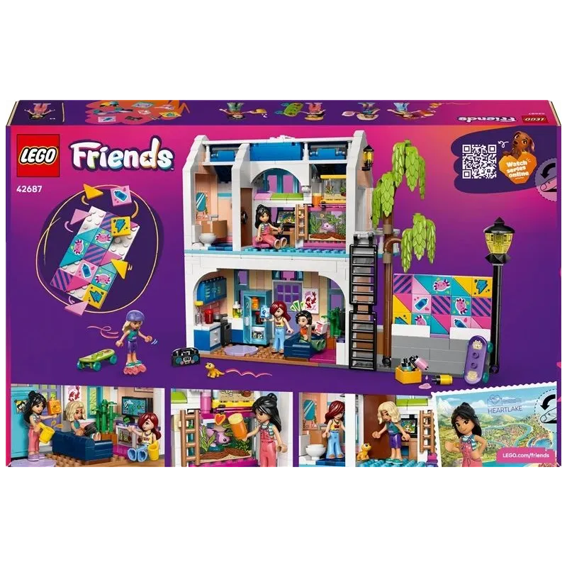 LEGO Friends ģimenes māja 42687. 946 gab.