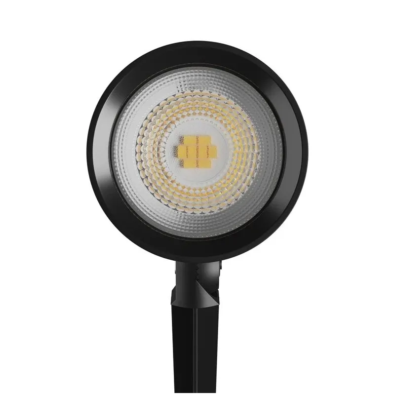 Iespiežams āra gaismeklis 6W. LED. 3K. 600lm. IP65. melns