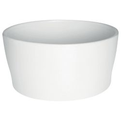 Цветочный горшок Domoletti, керамика, белый цв.