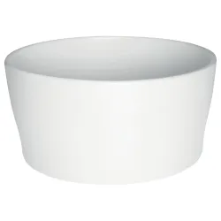 Lillepott Domoletti, keraamiline, valge v.