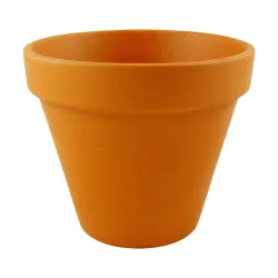 Puķu pods Domoletti Terakota T-001-001-09-P, keramika, brūna krās.