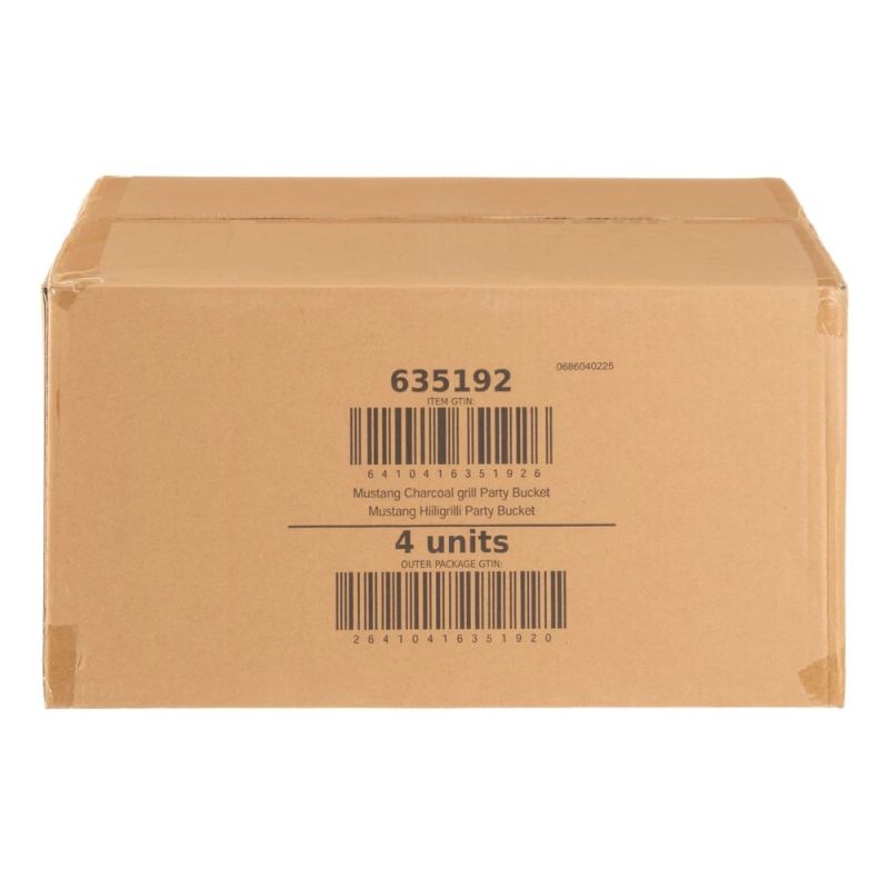 Ogļu grils mustang party bucket