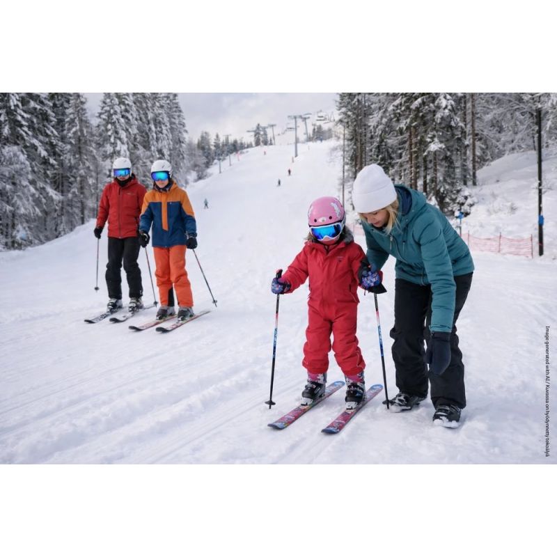 Brilles slēpošanas ice blue atom