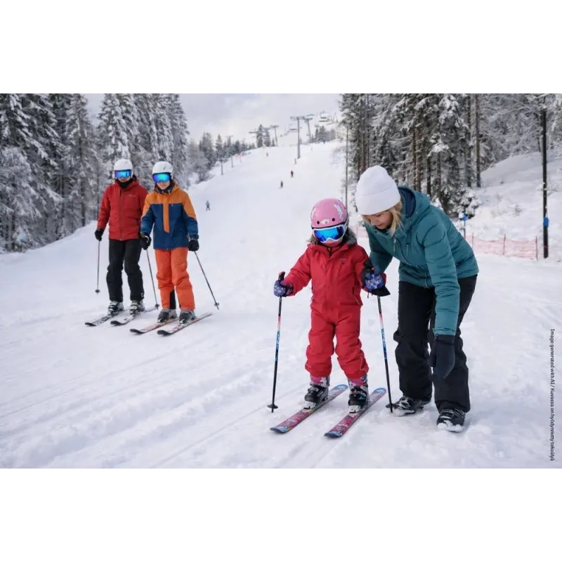 Brilles slēpošanas ice blue atom