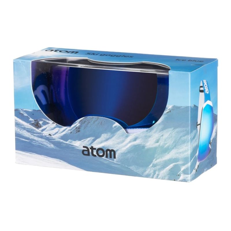 Brilles slēpošanas ice blue atom