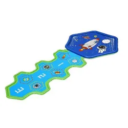 Надувной коврик Bestway с фонтаном Adventure 335×150 см