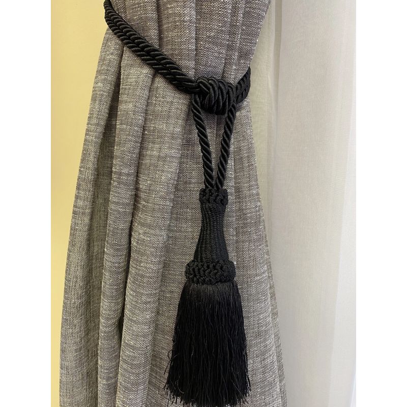 Aizkaru bārkstis Domoletti S12724, melna krās.