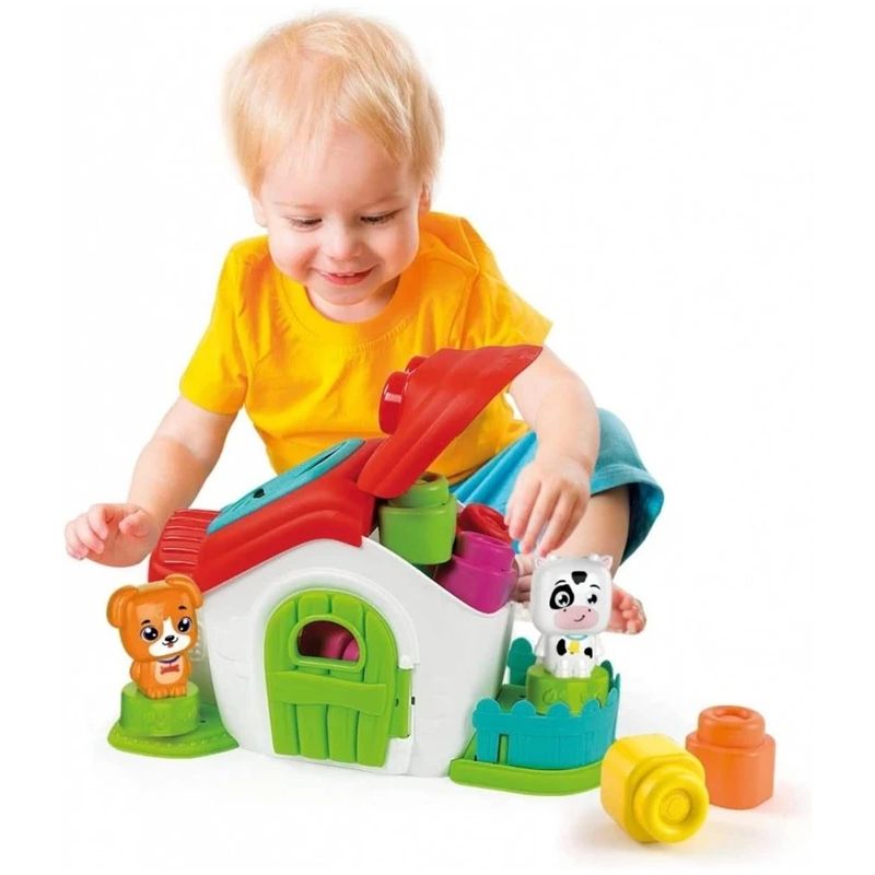 Rotaļlieta izgl. sensory farm bucket