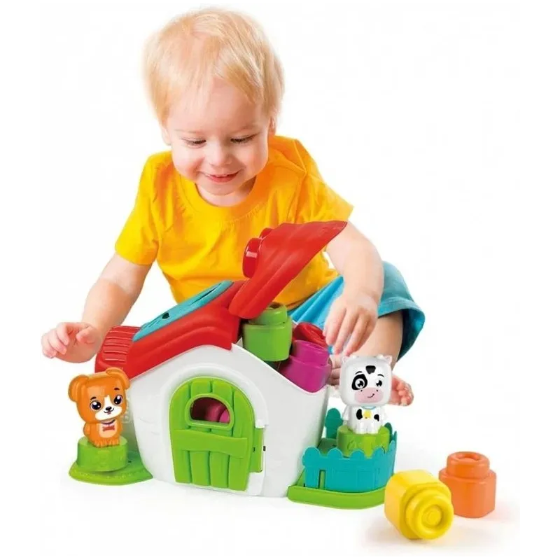 Rotaļlieta izgl. sensory farm bucket