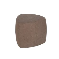 Pufs Domoletti HS-NP01-1, brūna, 42 cm x 42 cm x 38 cm