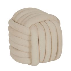 Пуф Domoletti HS-NP16-3, кремовый, 45 см x 45 см x 45 см