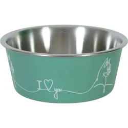 Bļodiņa kaķiem 400ml zaļš