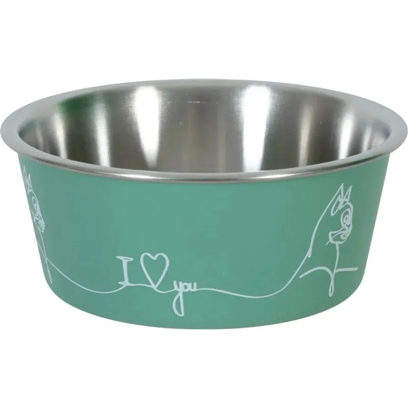 Bļodiņa kaķiem 400ml zaļš