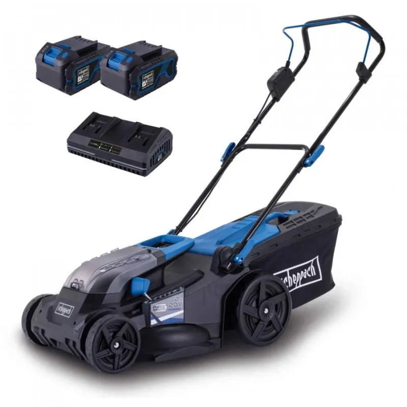 Akumuliatorinė vejapjovė BC-MP430-X SET XL2, Scheppach