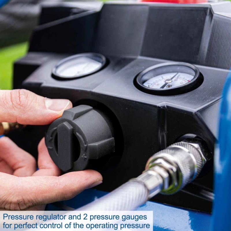 Oilfree cordless compressor C-ACT160-6-X Set 2.5, Scheppach