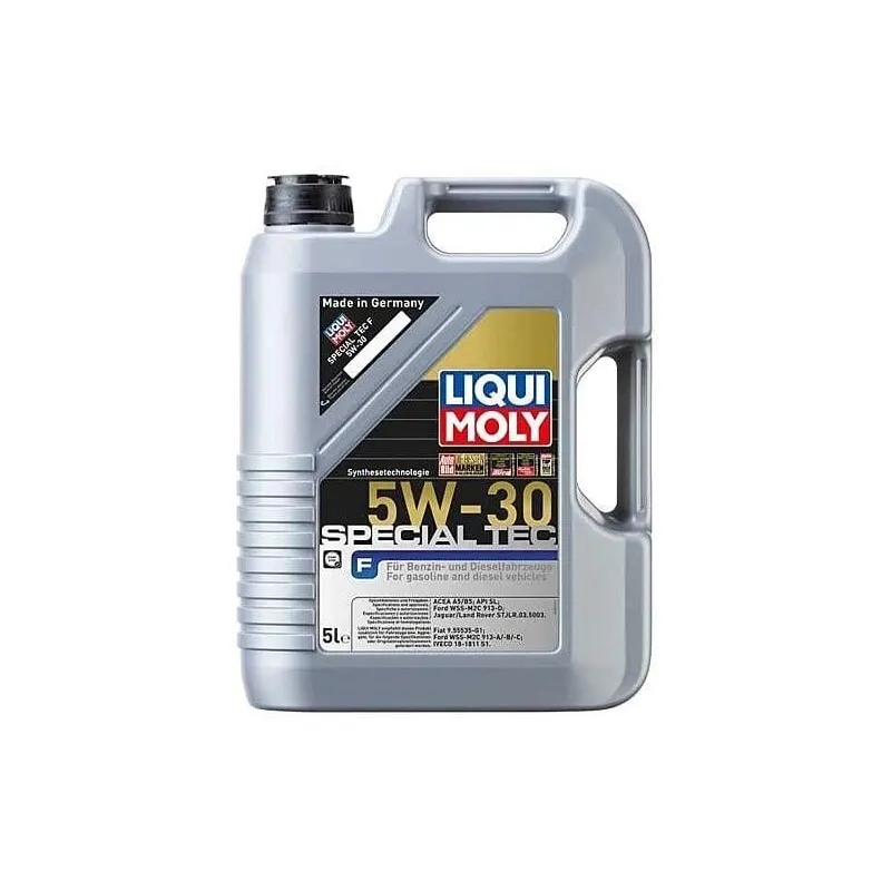 Motoreļļa Liqui Moly 5W - 30. sintētiskais. 5 l