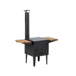 Гриль DM Grill, коричневый-черный, 45 см