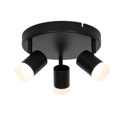 Lampa griesti Domoletti Wick LED21001-3R BLK, LED, 3000 °K, 3 x 3.5 W