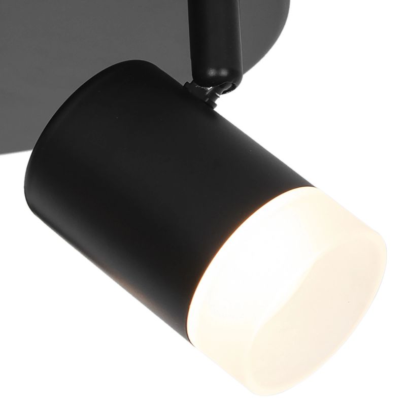 Lampa griesti Domoletti Wick LED21001-3R BLK, LED, 3000 °K, 3 x 3.5 W