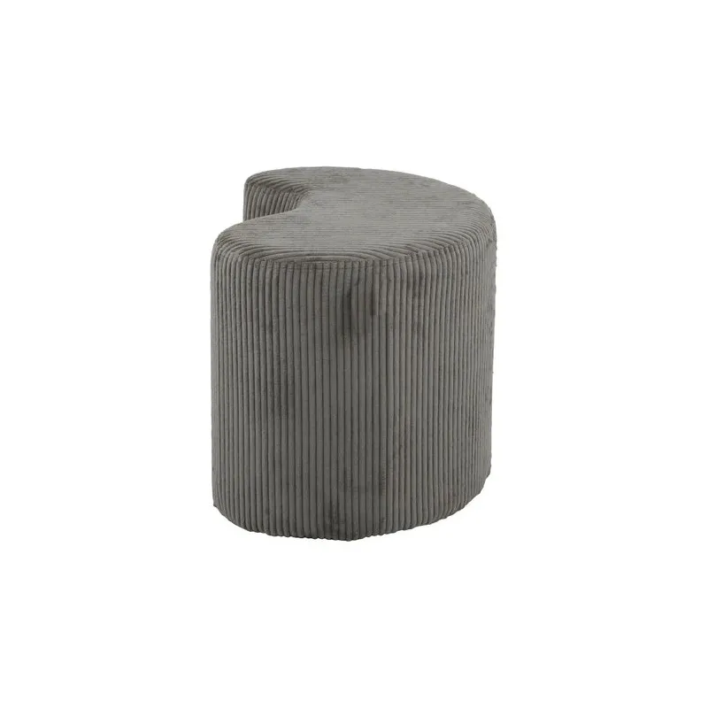 Пуф Domoletti 53000009208, серый-темно-серый, 44 см x 55 см x 36 см