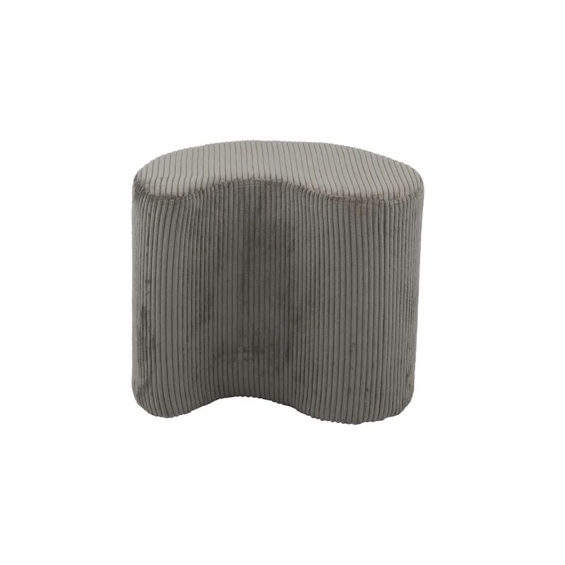 Pufs Domoletti 53000009208, pelēka-tumši pelēks, 44 cm x 55 cm x 36 cm