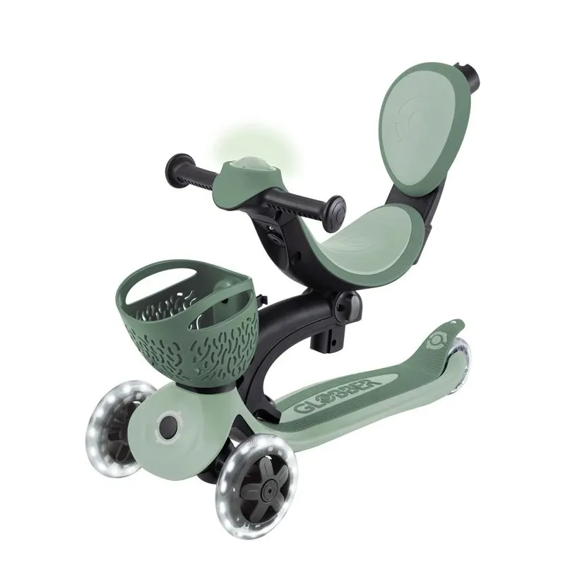 Vaikiškas paspirtukas Globber 3in1 Scooter. mint