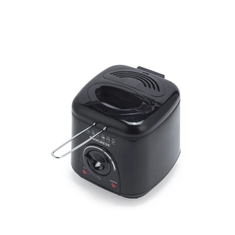 Progress EK2969PBLKVDE Compact Deep Fat Fryer