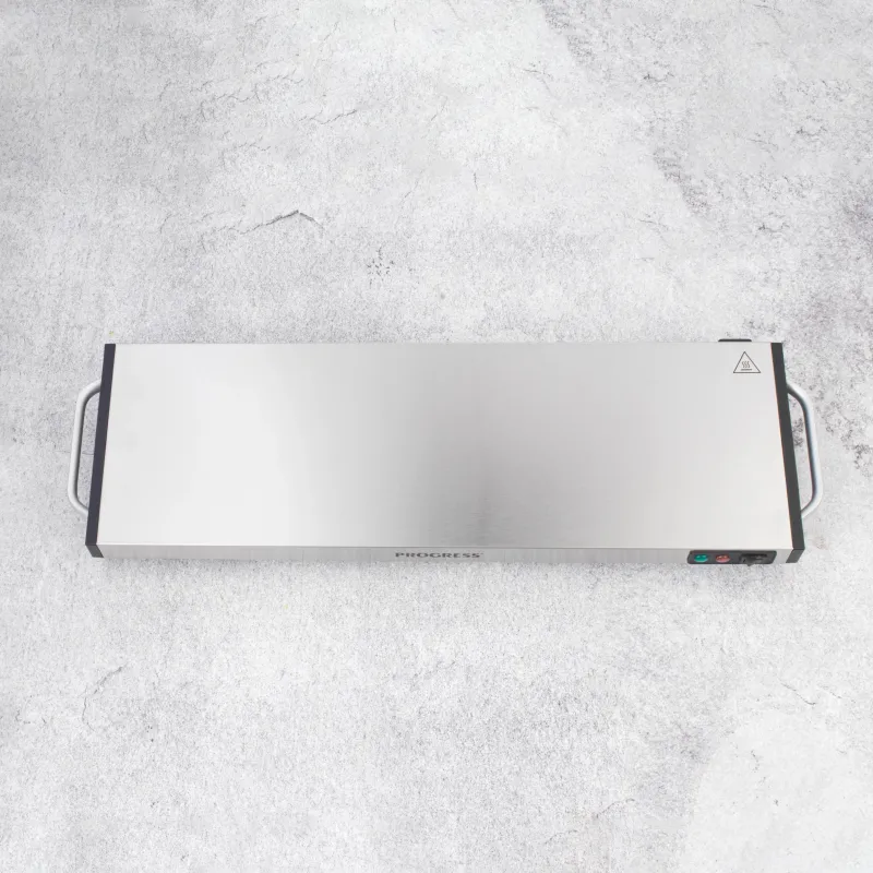 Progress bezvadu sildplate - bufetes ēdiena sildītājs 1200 W