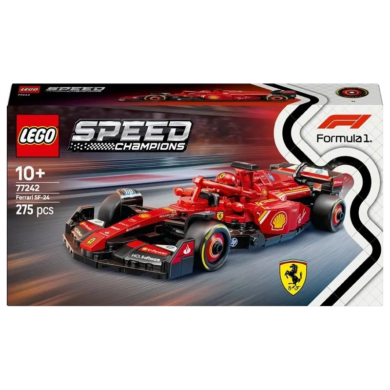 LEGO Ferrari SF-24 F1 Race Car 77242. 275 gab.