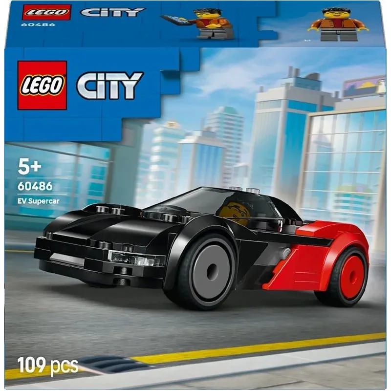 LEGO City superauto 60486 konstruktors. 109 gab.
