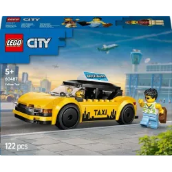 Constr lego yellow taxi 60487