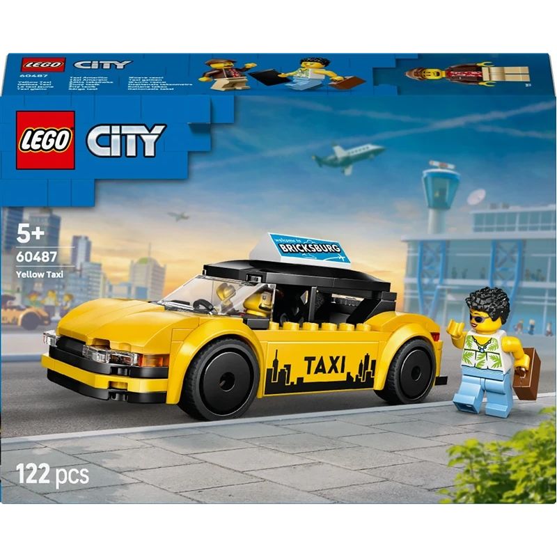 Konstr lego yellow taxi 60487