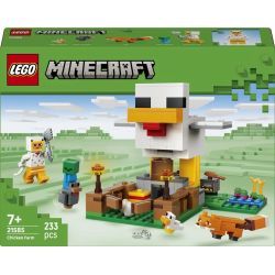 Konstruktors LEGO Minecraft Chicken Farm 21585. 233 gab.