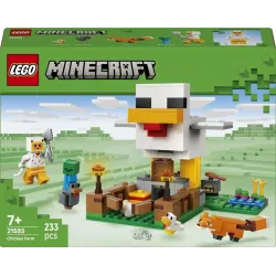 Konstruktors LEGO Minecraft Chicken Farm 21585. 233 gab.