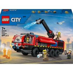 LEGO City ugunsdzēsēju mašīna 60499. 691 gab.